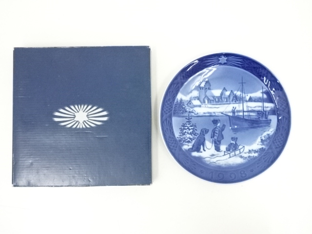 Royal Copenhagen　ロイヤルコペンハーゲン　イヤープレート（1998年）
